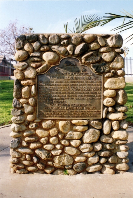 Centinela Springs Marker - Inglewood Public Library Collection